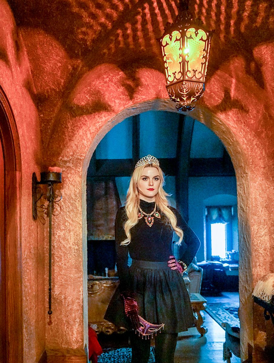 Mardi Gras and a Chandelier's Shadow