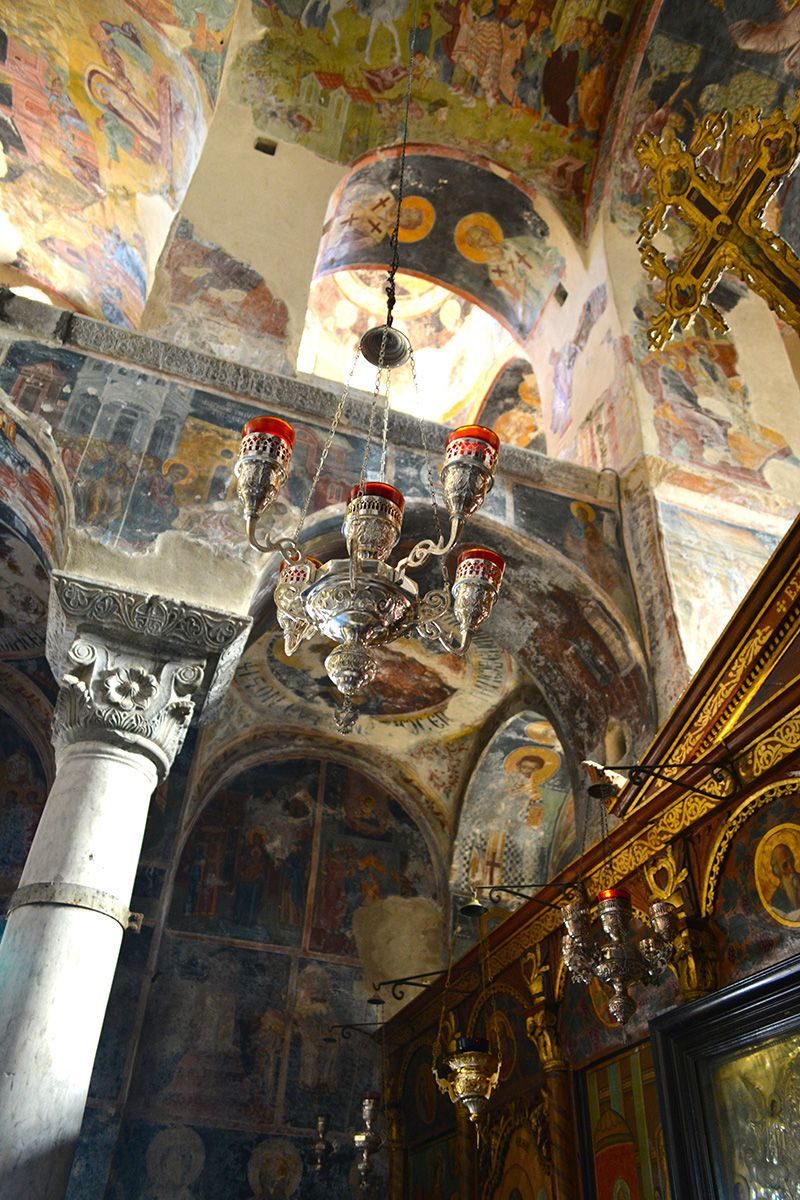 Digital PhotographMystras, Greece Church Interior