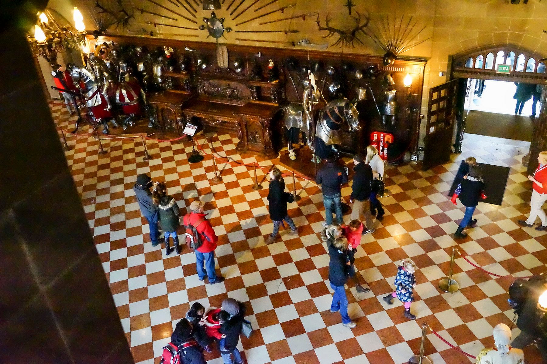 Digital PhotographWarwick, England, UK Castle Guests