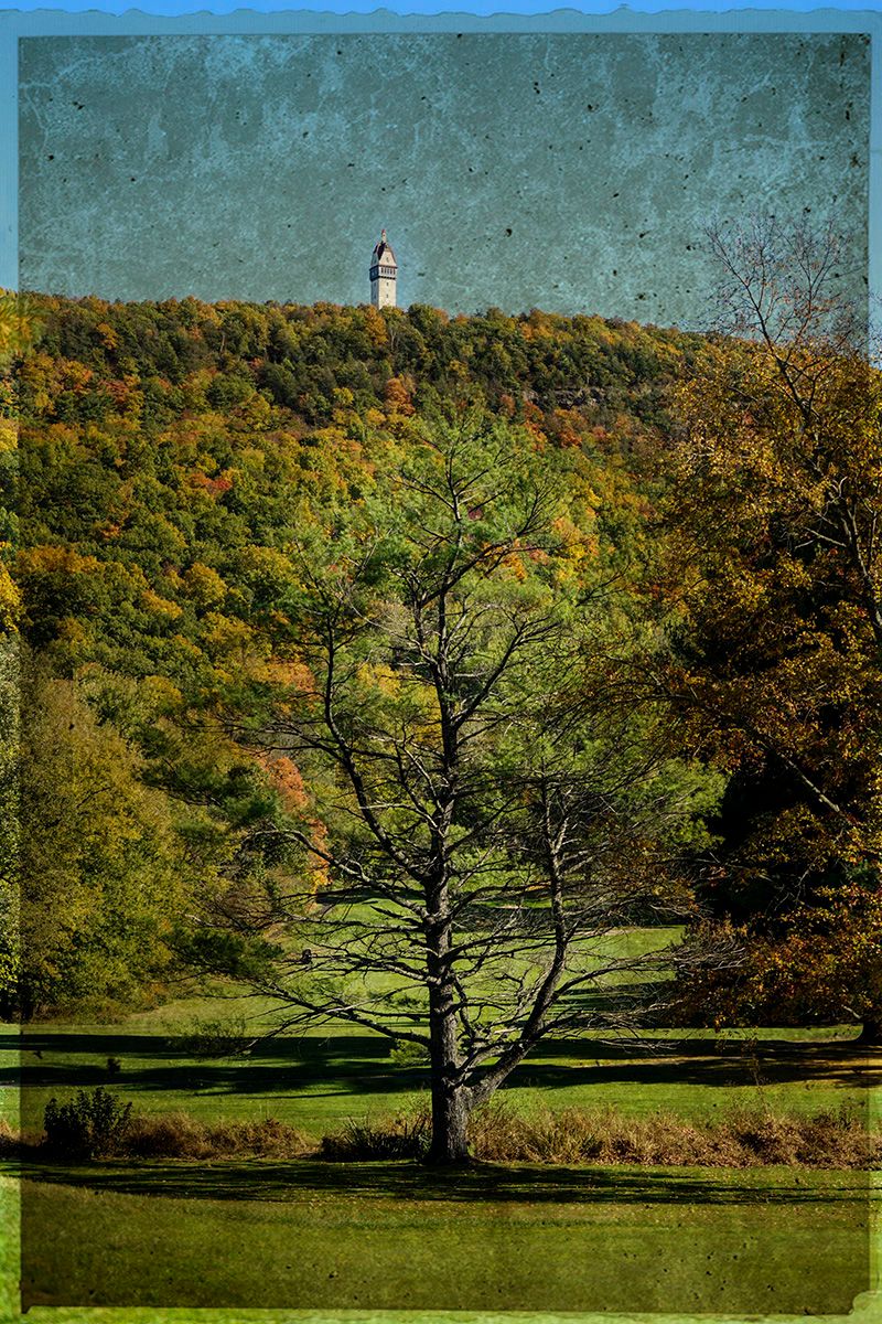 Digital Textured PhotographSimsbury, CT Talcott Mountain Viewpoint