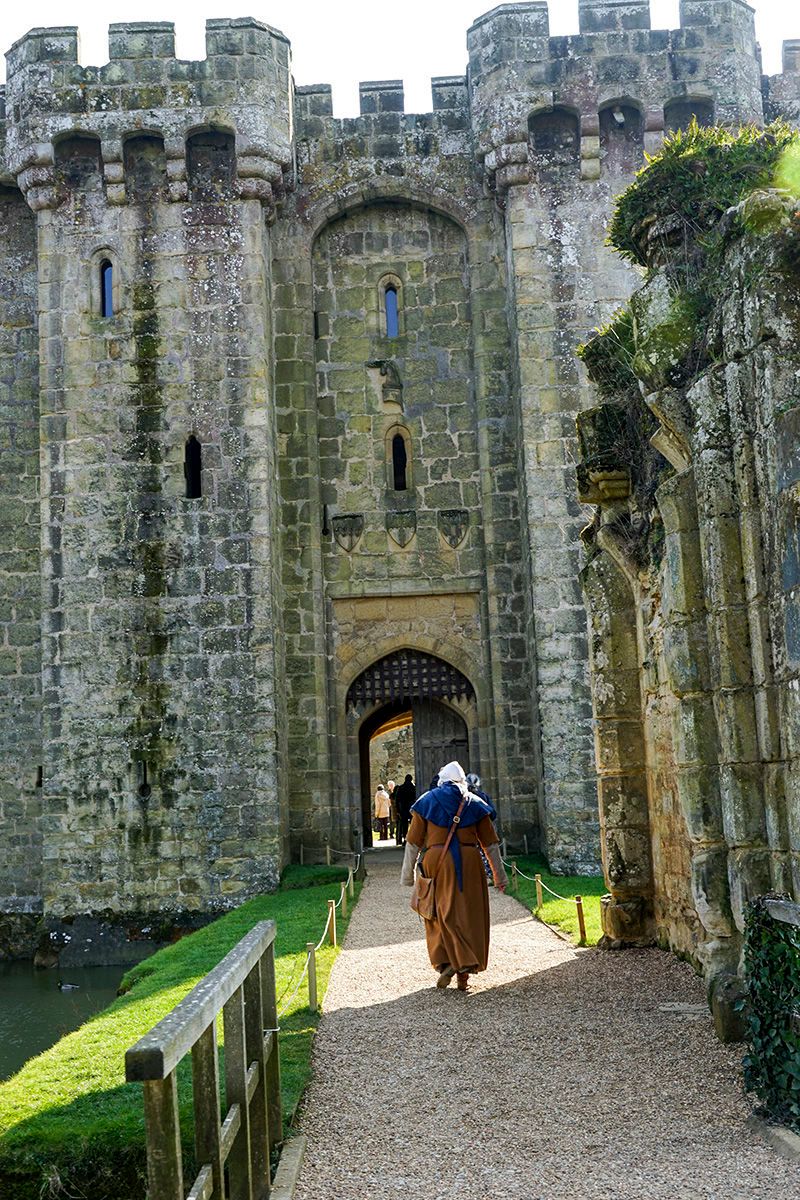 Digital PhotographBodiam Castle, England, UK A Castle's Sense of Time