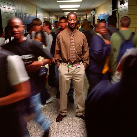 Elite high school teacher Michael Fitch. TOP TEACHER