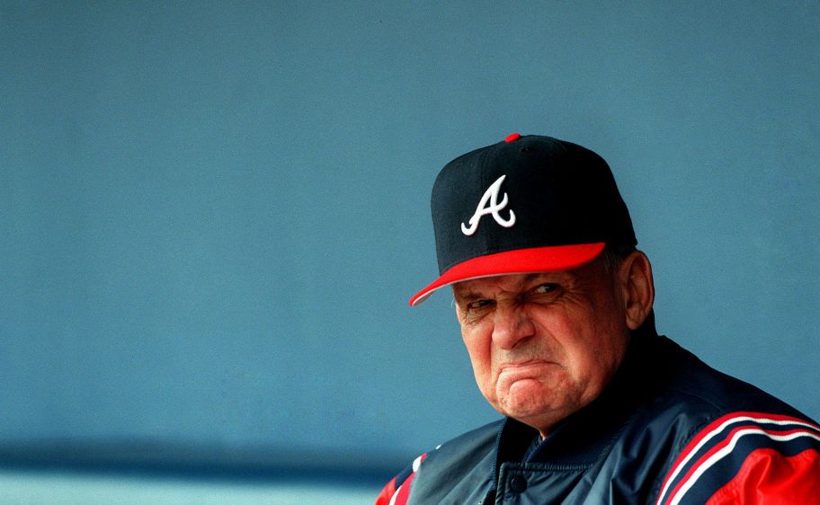 Atlanta Braves manager Bobby Cox. BOBBY COX