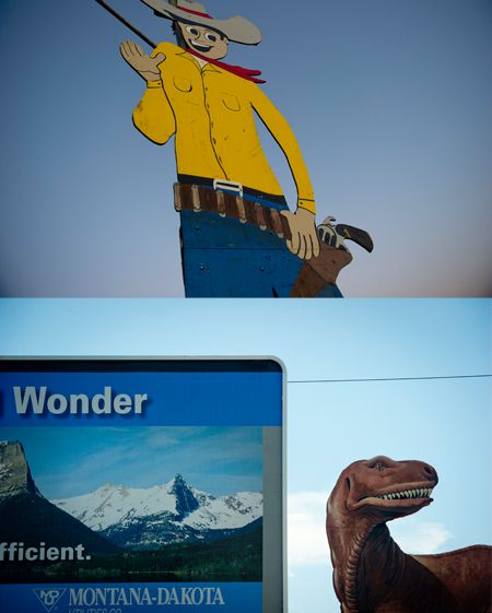 Montana is a big place, and can seem even bigger when you are riding acrosss it, one pedal stroke at a time. Montana was just one stop on a cross-country bike ride by New York Times reporter Bruce Weber. Photographed Circle, MT for the New York Times. MONTANA IN SLOW MOTION