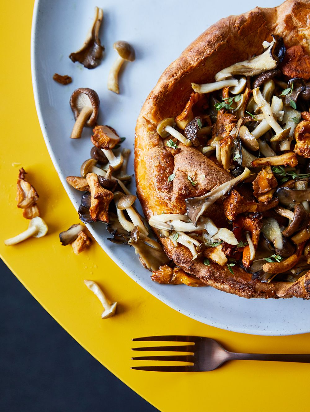 Mushroom Dutch Baby