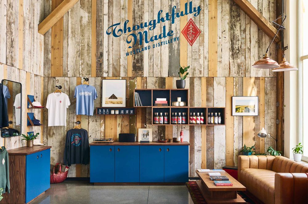 Westland Distillery Retail Area