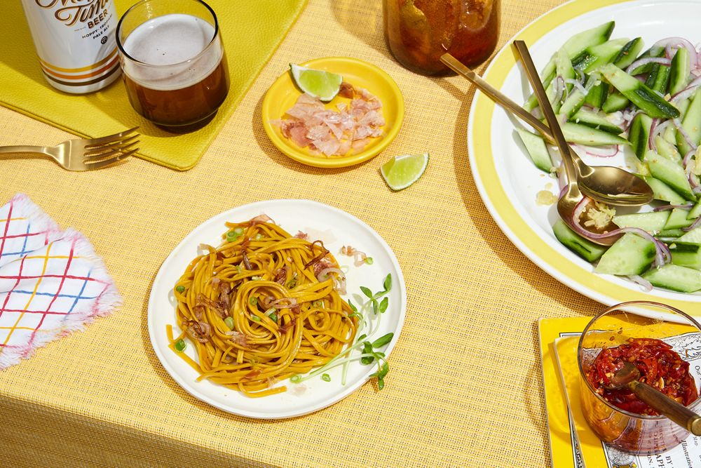 Turmeric Noodle Dinner