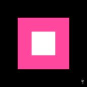 SQUARES Black/Pink