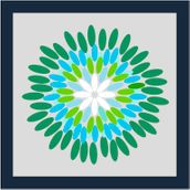 POSIE Navy/Gray/Blue/Green