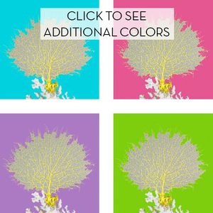 Photographs printed on Hahnemühle Fine Art paper. Available 16"x16" or larger, see Price List for details. Limited Edition of 12. Click to see more color options. FAN CORAL