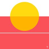 RISING SUN Yellow/Coral