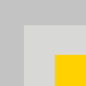 NESTING SQUARES Gray/Yellow