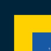 NESTING SQUARES Midnight/Yellow/Blue