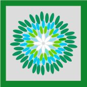 POSIE Leaf Green/Gray