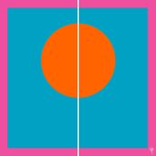 MERIDIAN Orange/Turquoise