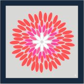 POSIE Navy/Dove/Gray/Pink