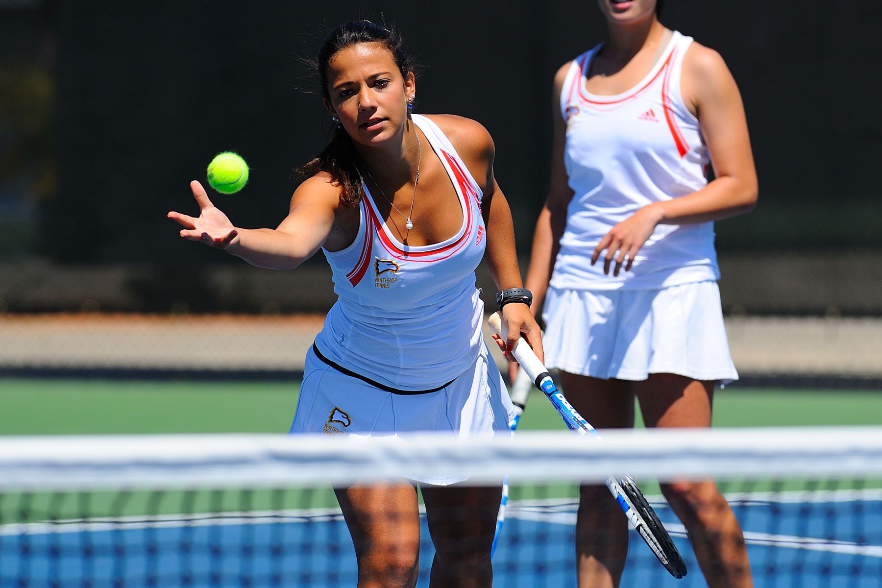 NCAA WOMENS TENNIS:  APR 13 Presbyterian at Winthrop