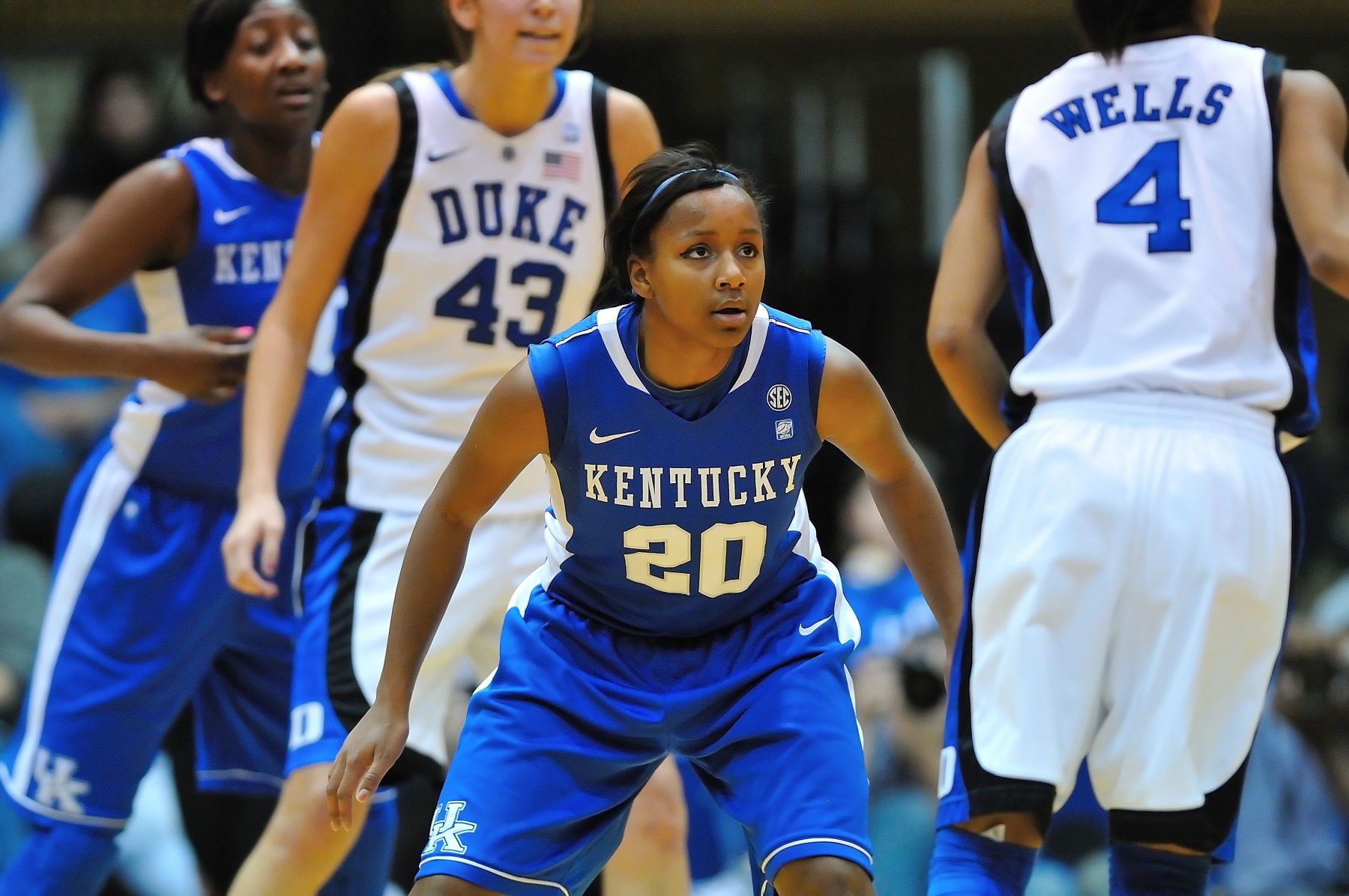 NCAA WOMEN'S BASKETBALL:  JAN 04 Kentucky at Duke