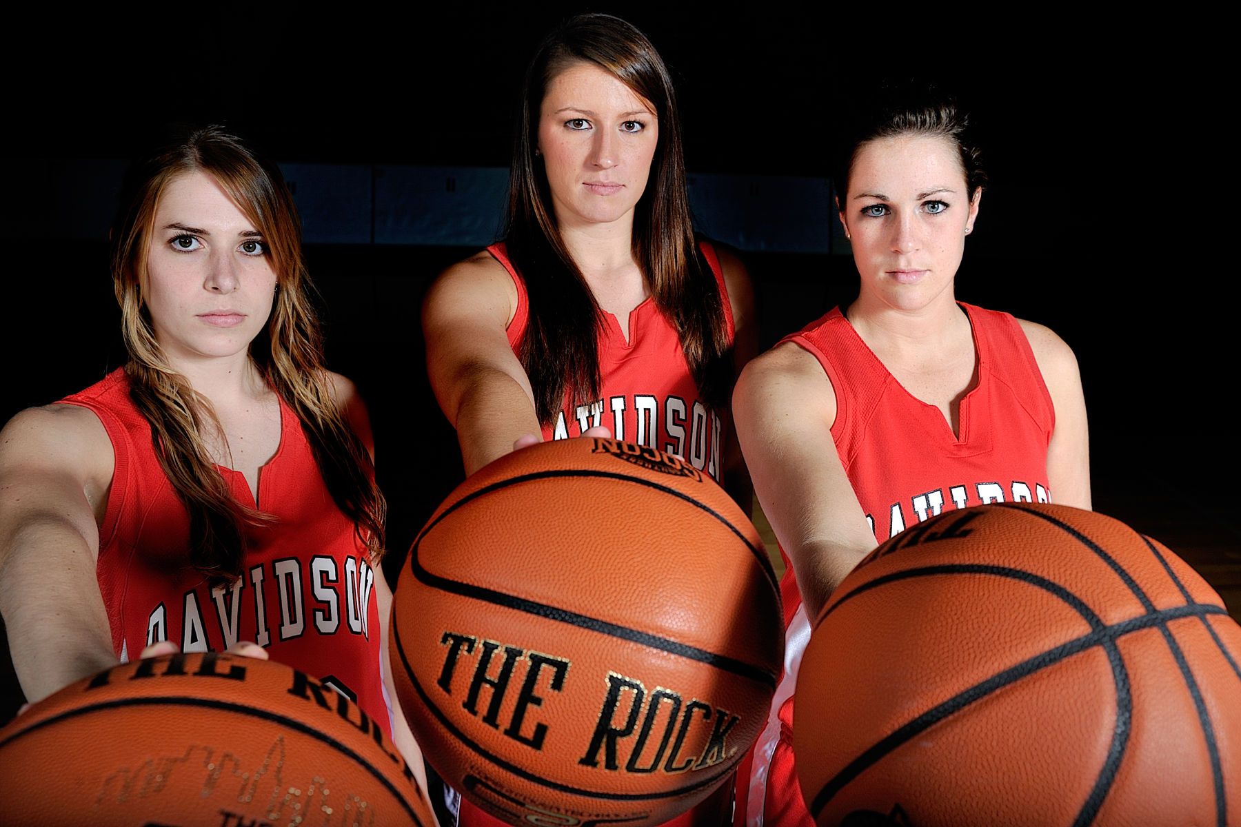 NCAA: OCT 2 Davidson basketball team and head shots.