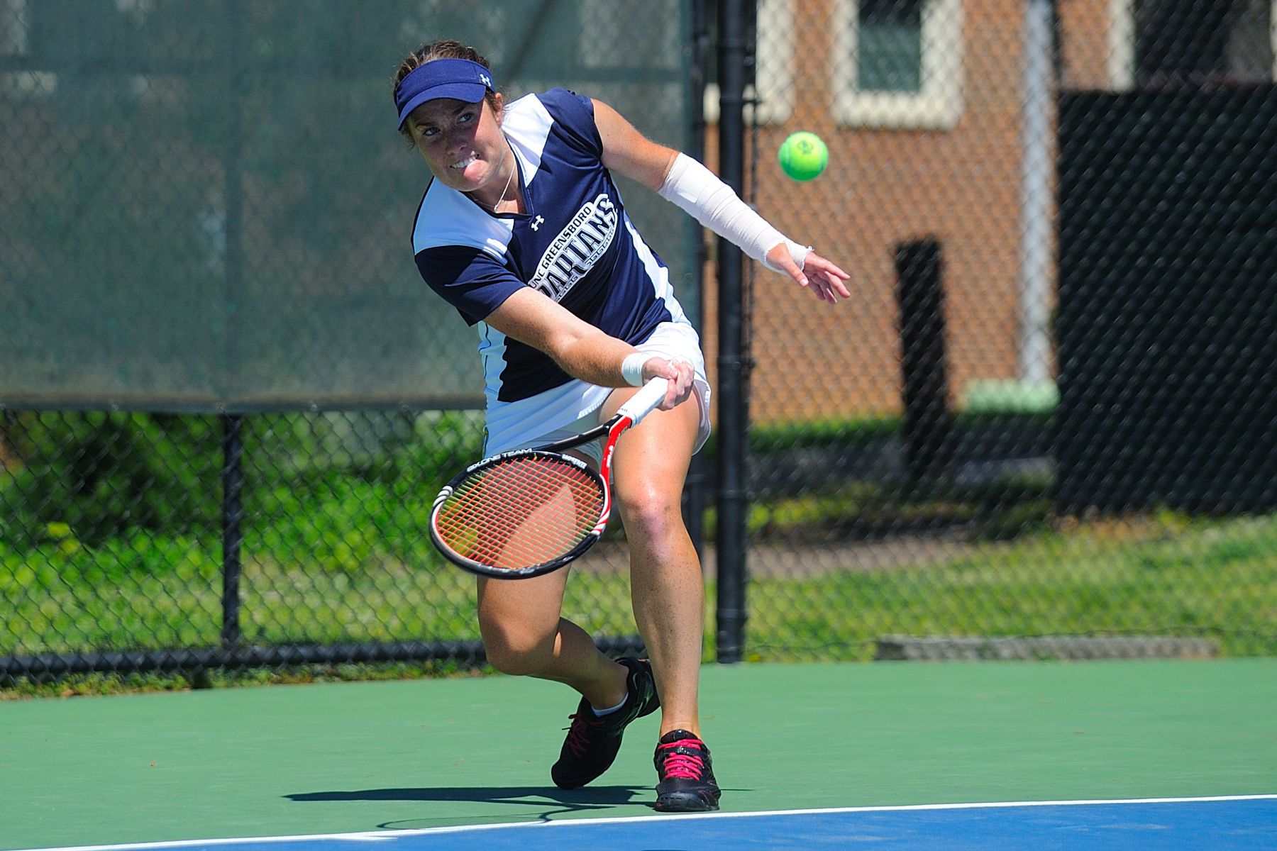 NCAA WOMENS TENNIS:  APR 07 College of Charleston at UNC Greensboro