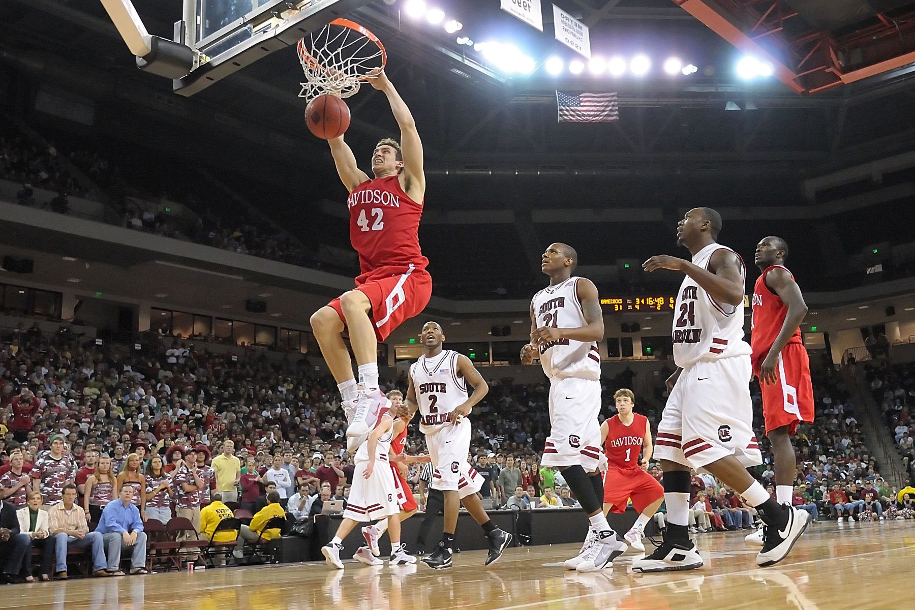 NCAA BASKETBALL: MAR 17 Davidson v South Carolina