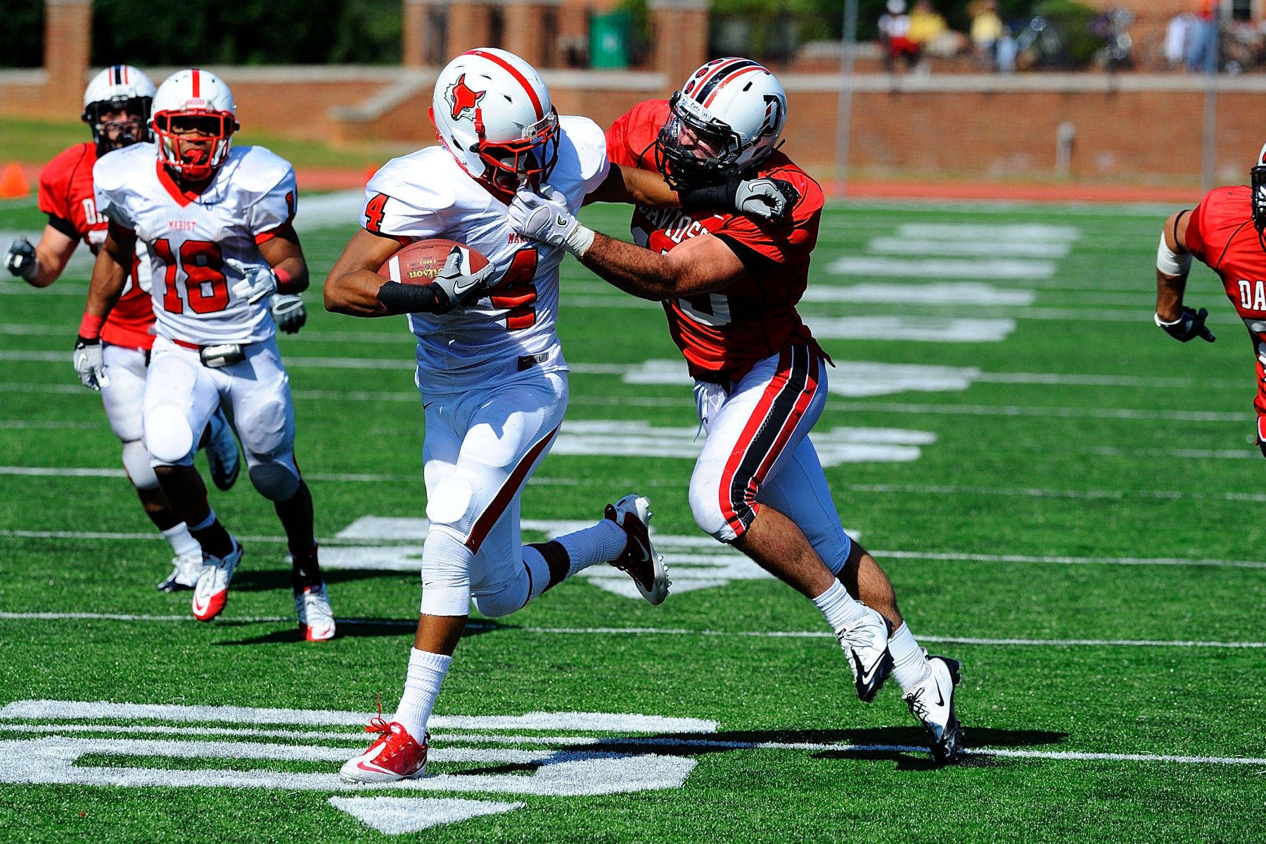 NCAA FOOTBALL:  OCT 08 Marist at Davidson