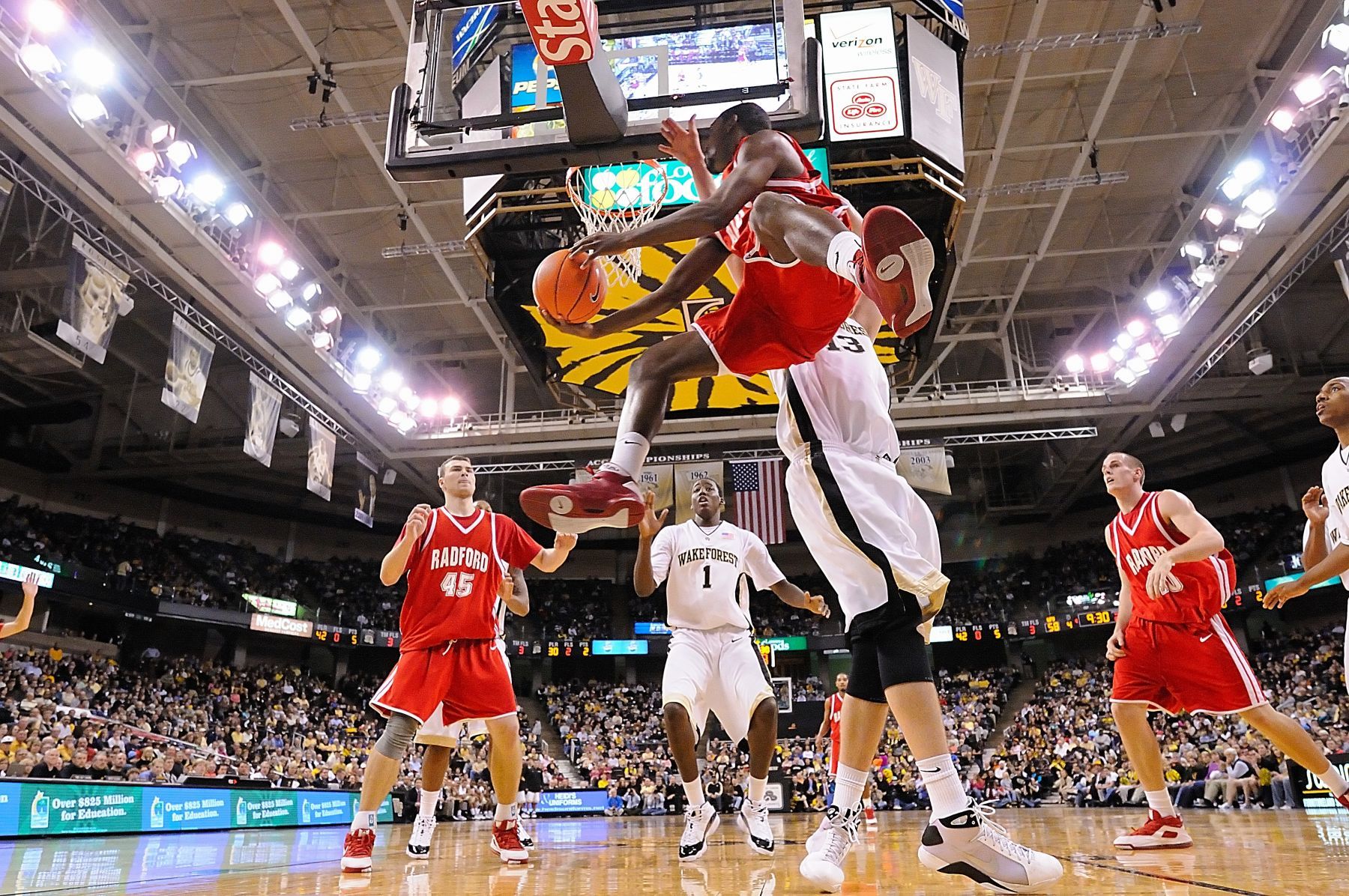 Wake Forest defeats Radford