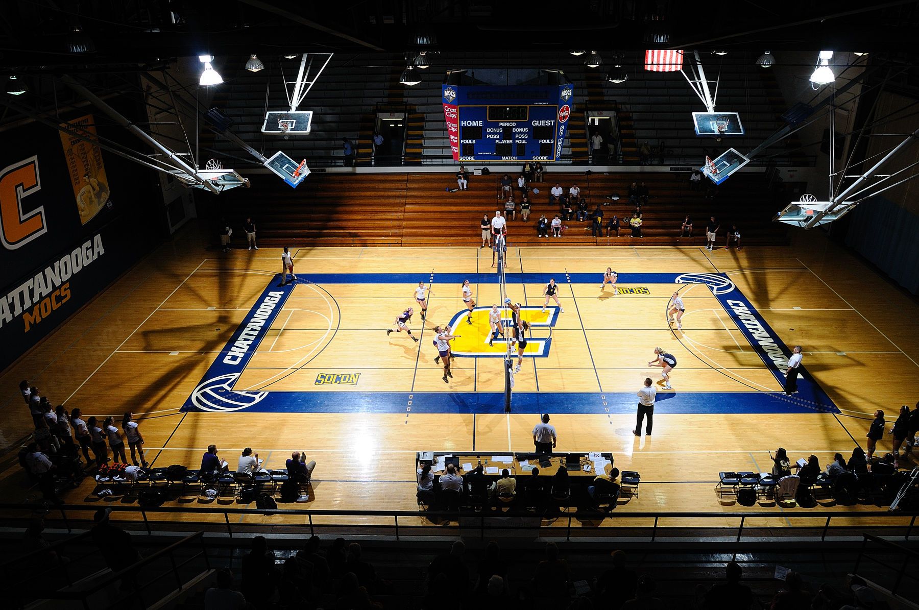 NCAA VOLLEYBALL:  SEP 10 Tennessee Tech at UT-Chattanooga
