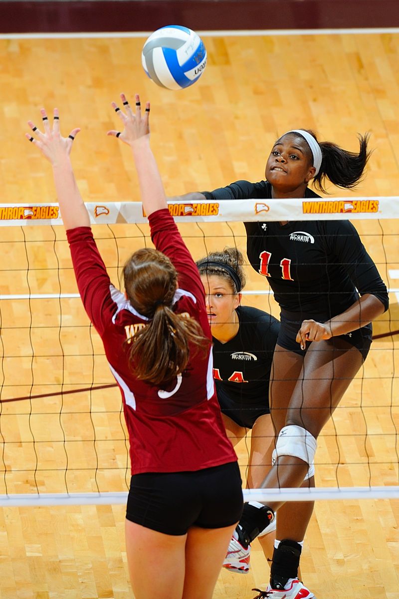NCAA WOMENS VOLLEYBALL:  NOV 05 Gardner-Webb at Winthrop
