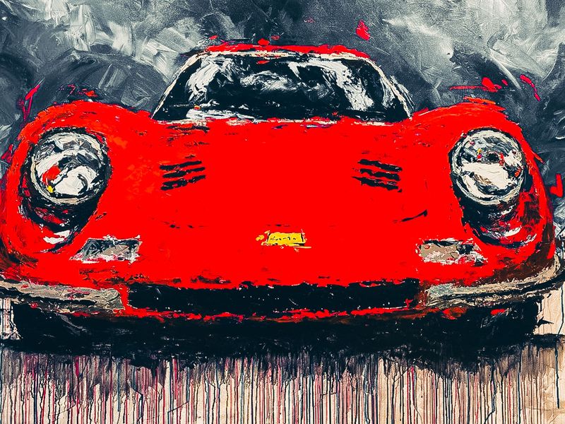 Ferrari Painting 