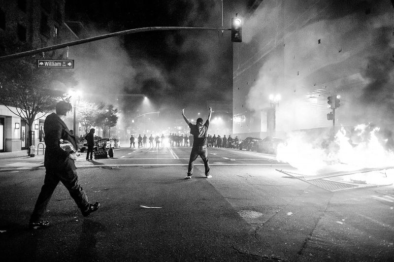 Oakland Riot Post Trump Election