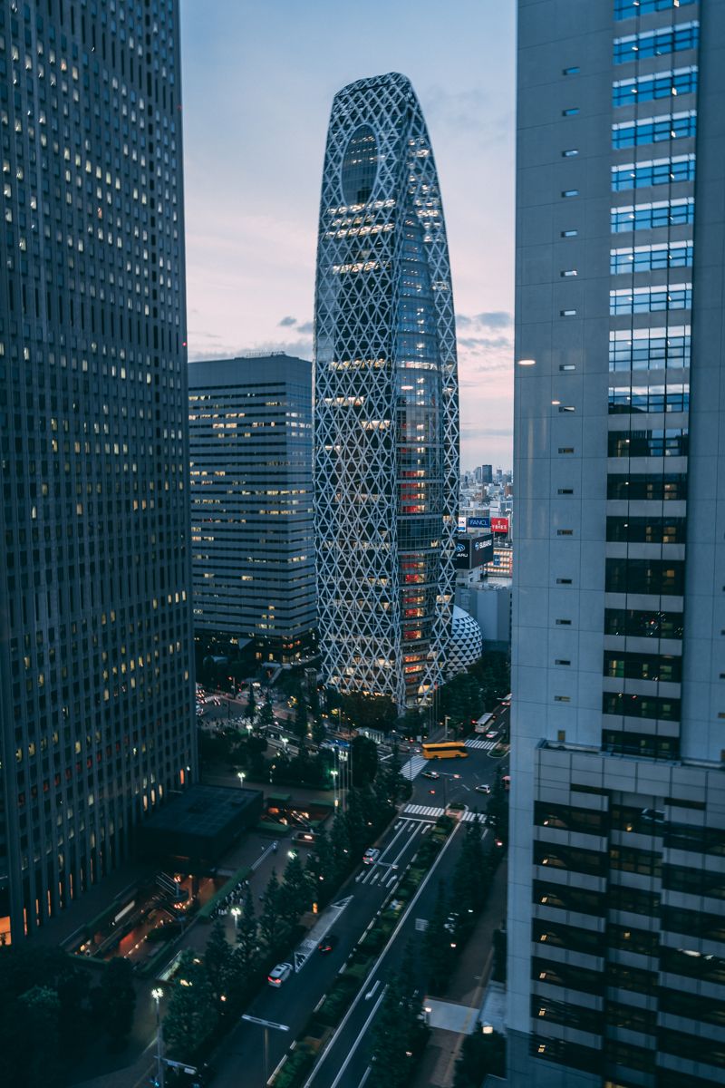Street View out of  Hotel Window