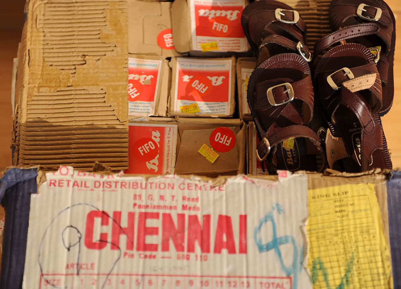 Donated Shoes from Bata