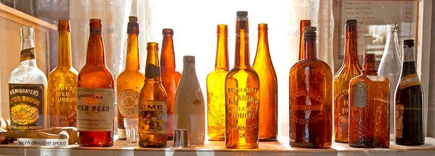 Bodie beer & alcohol bottles