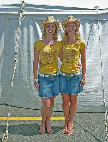 Megan and Morgan Lawless Twins