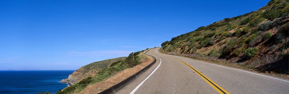 Pacific Coast Highway in Southern California