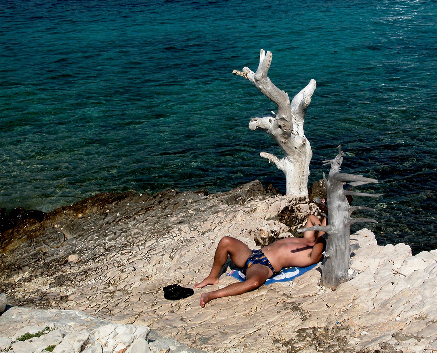 Beach Man Croatia