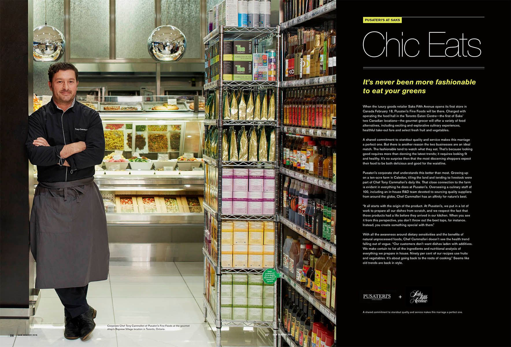 SAM Magazine Pusateri's