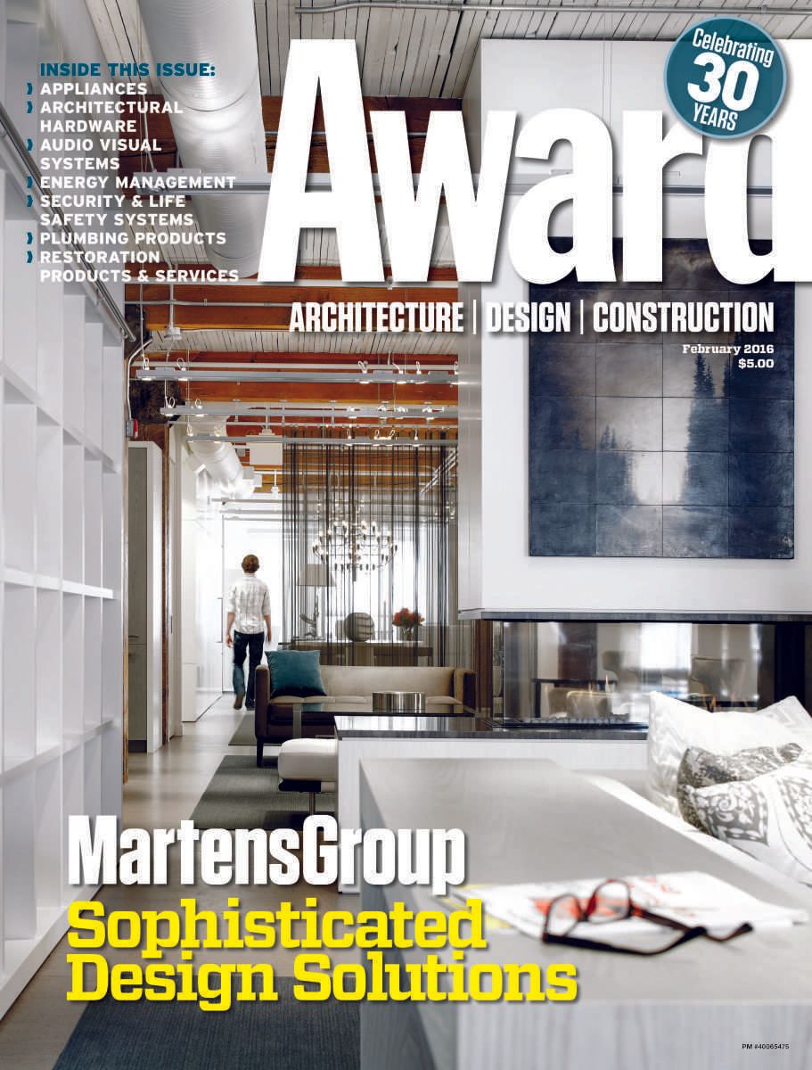 Award Magazine Cover