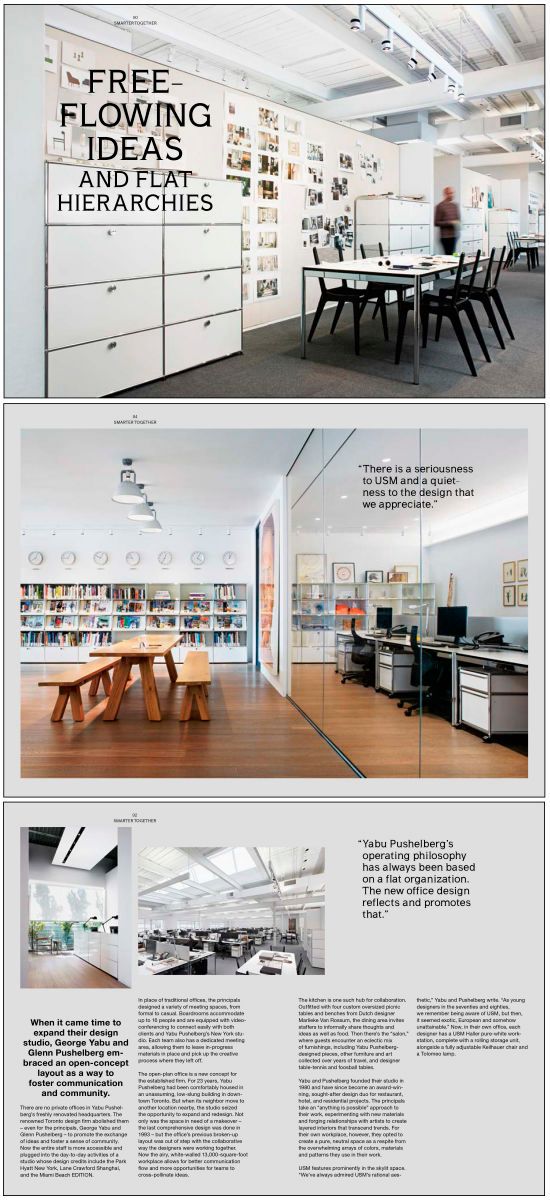 USM Magazine Yabu Pushelberg Offices