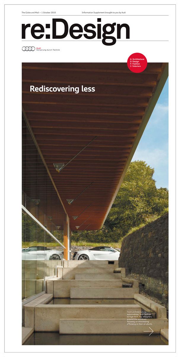 Audi Design Globe and Mail