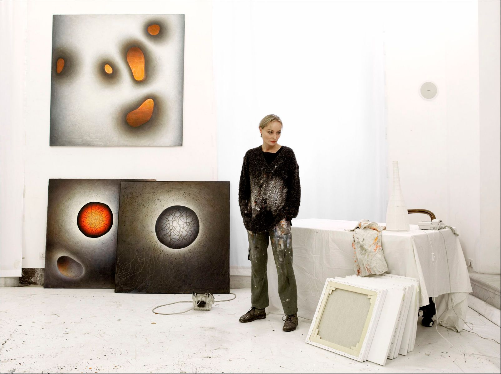 Janne  Greibesland Painter Rome Italy