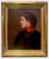 Ruth Hudson Lee Portrait of a Woman