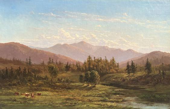Ann Sophia Towne Darrah A View of the Androscoggin River Valley, White Mountains, New Hampshire