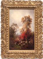 Annie Cornelia Shaw Autumn Framed