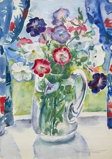Martha Walter Petunias
