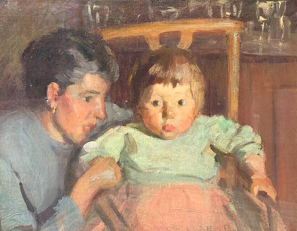 Pauline Palmer Mother and Child