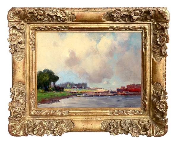 Gustave Wolff Boating Party, Northern Manhattan