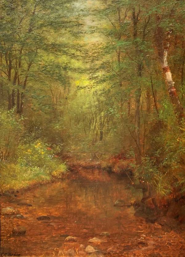 Charles F. Pierce Brook Study, North Woodstock, NH, 1876