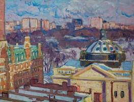 Gifford Beal View from the Studio Unframed